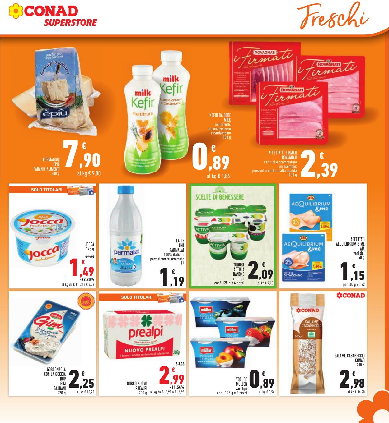 Volantino Conad 07.01.2025 - 15.01.2025