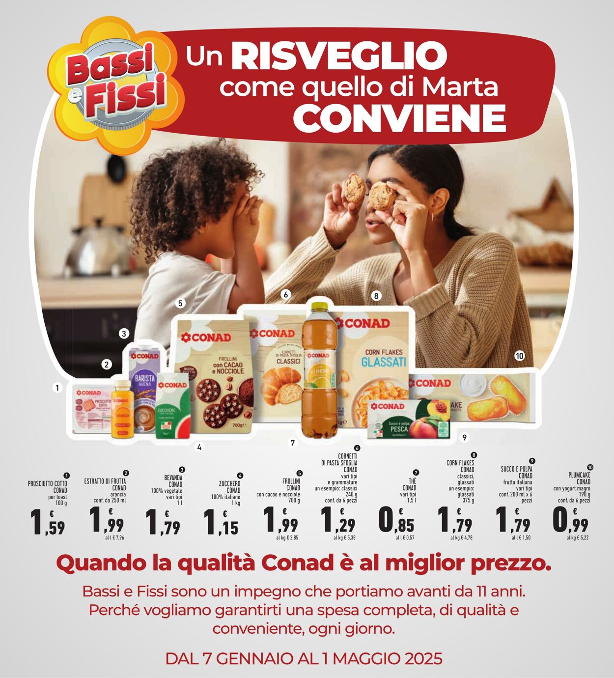 Volantino Conad 07.01.2025 - 15.01.2025