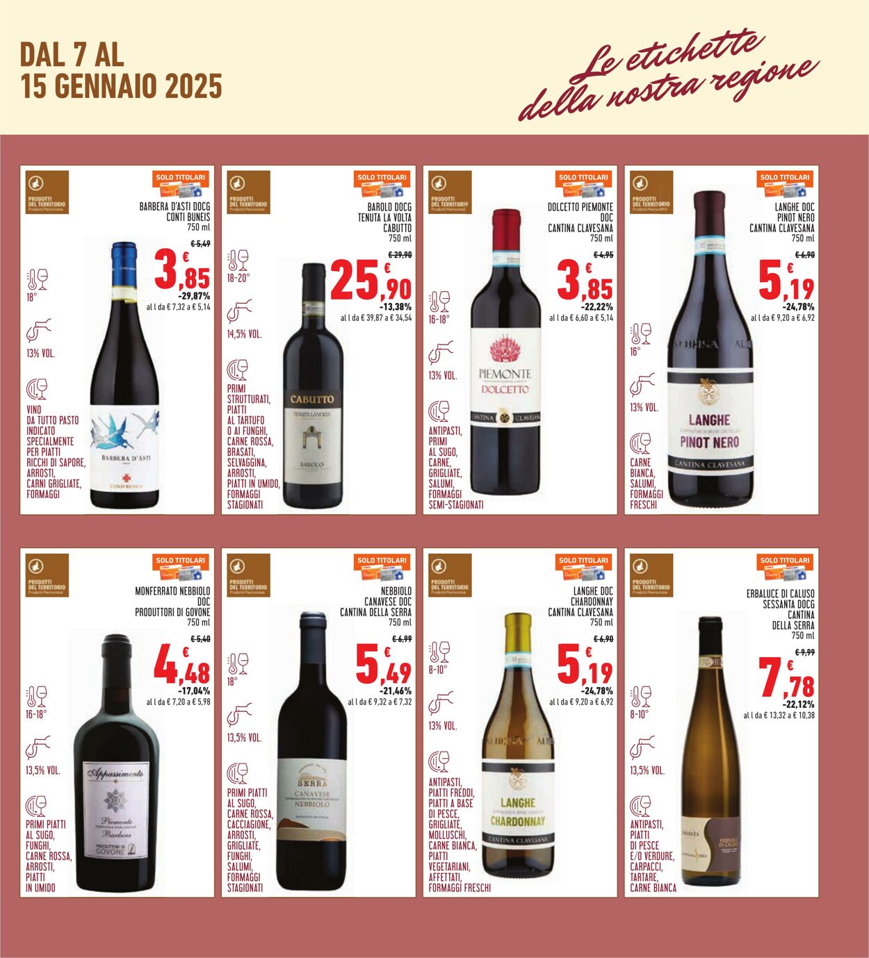 Volantino Conad 07.01.2025 - 15.01.2025