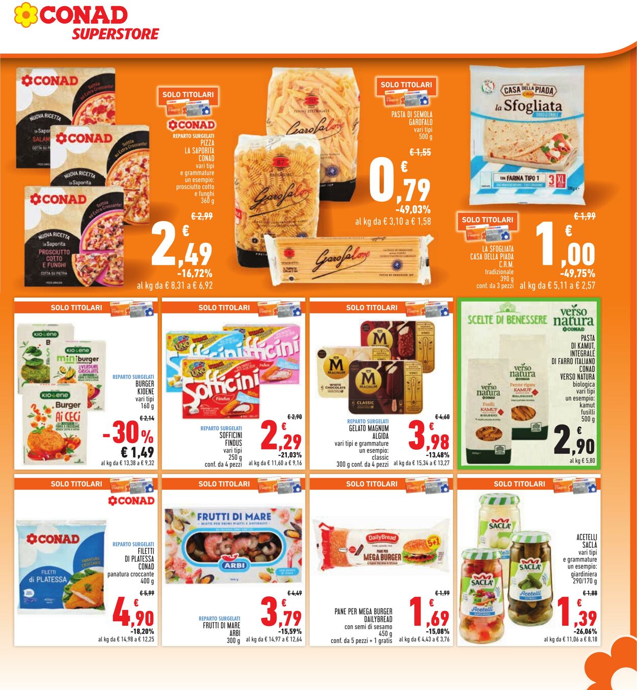 Volantino Conad 07.01.2025 - 15.01.2025