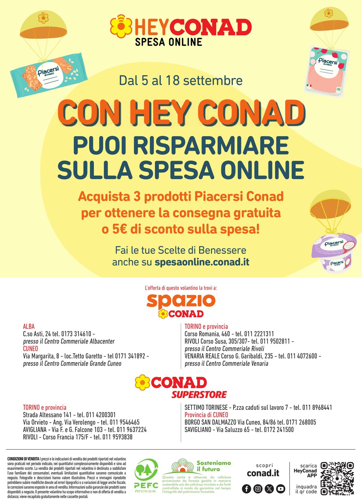 Volantino Conad 05.09.2024 - 28.09.2024