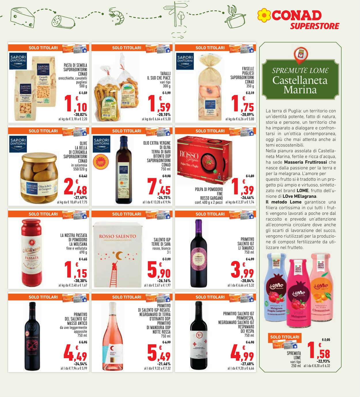 Volantino Conad 24.08.2025 - 24.08.2025