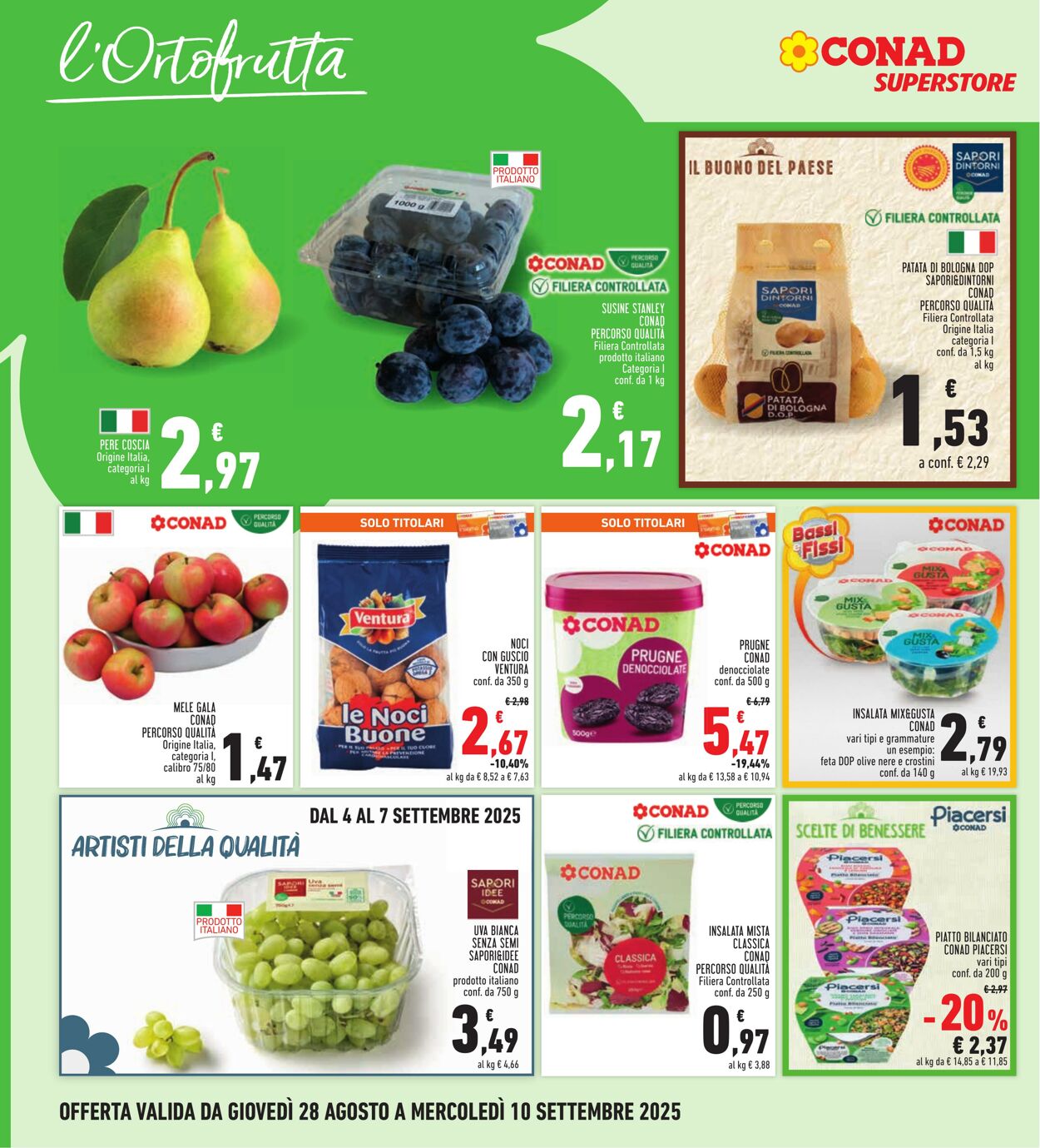 Volantino Conad 24.08.2025 - 24.08.2025