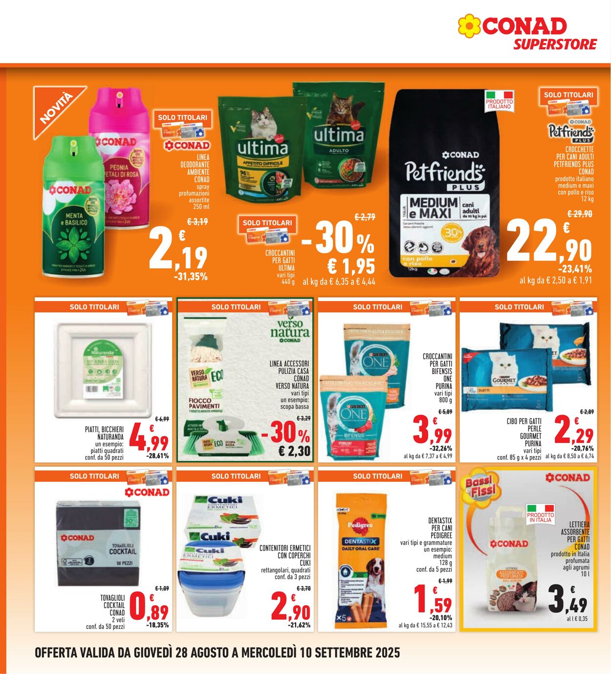 Volantino Conad 24.08.2025 - 24.08.2025