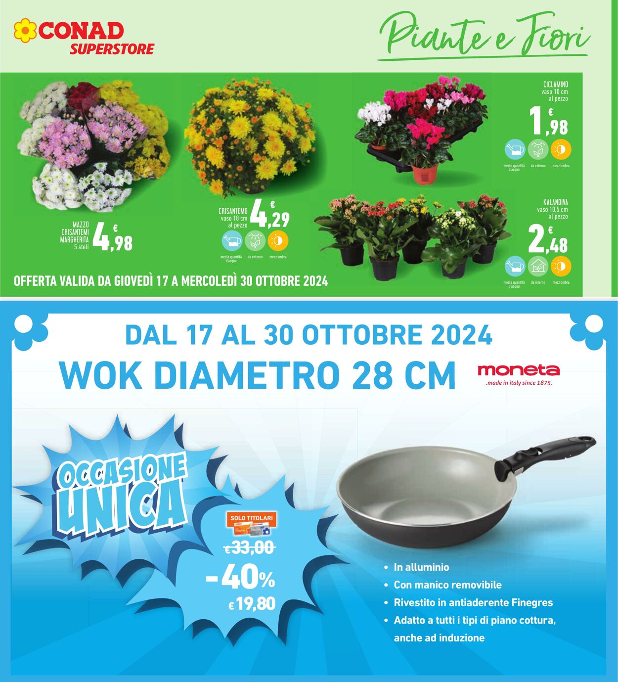 Volantino Conad 17.10.2024 - 30.10.2024