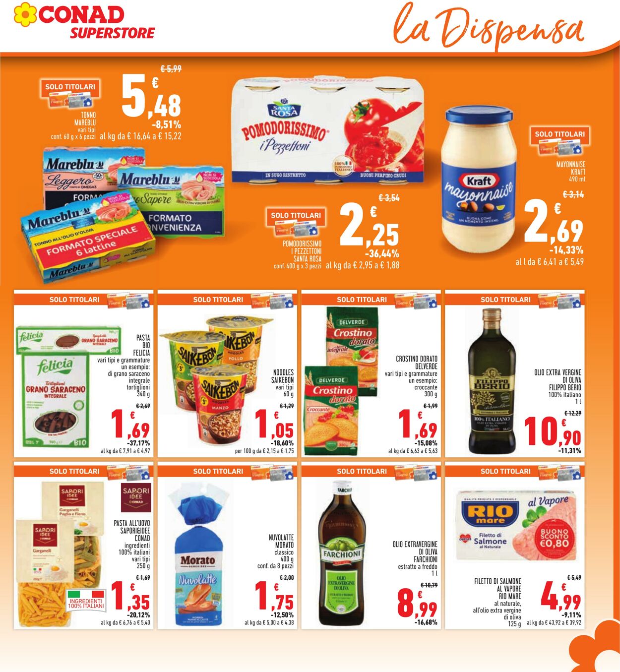 Volantino Conad 17.10.2024 - 30.10.2024