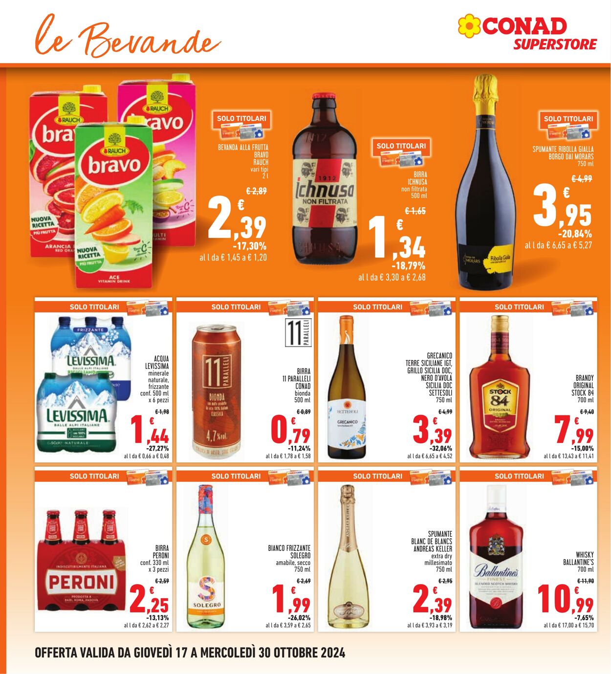 Volantino Conad 17.10.2024 - 30.10.2024