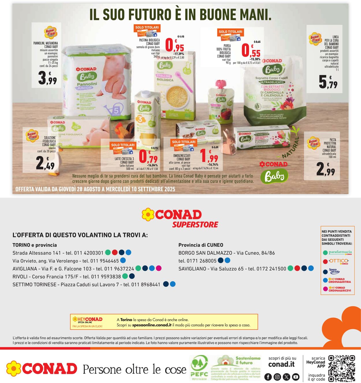 Volantino Conad 22.08.2025 - 22.08.2025