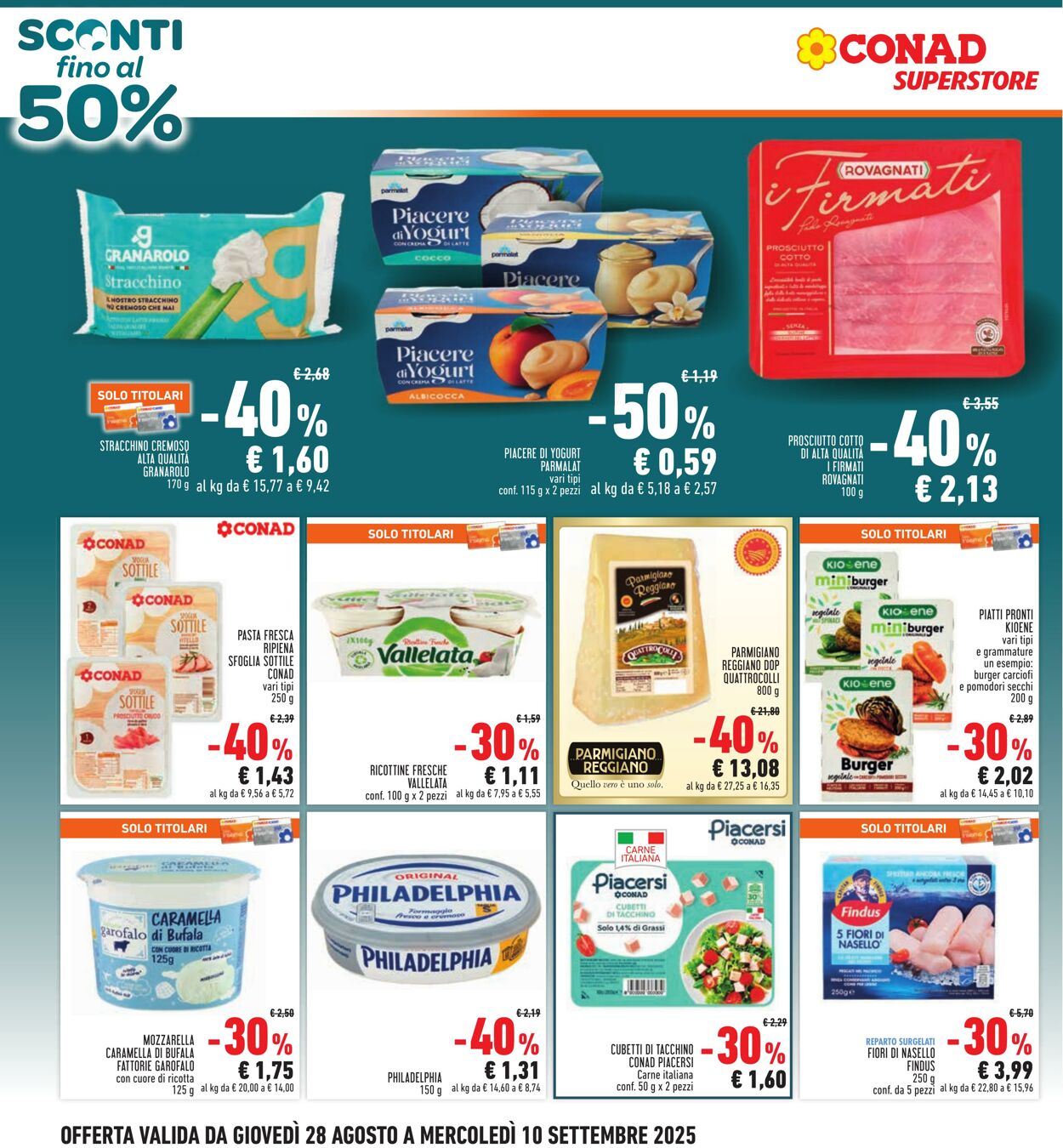 Volantino Conad 22.08.2025 - 22.08.2025