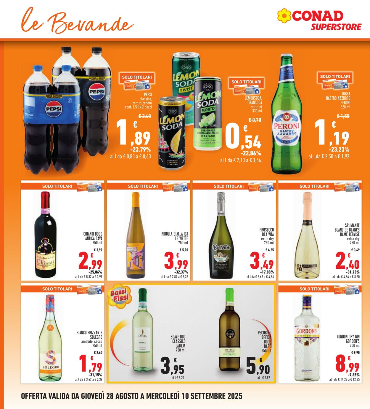 Volantino Conad 22.08.2025 - 22.08.2025