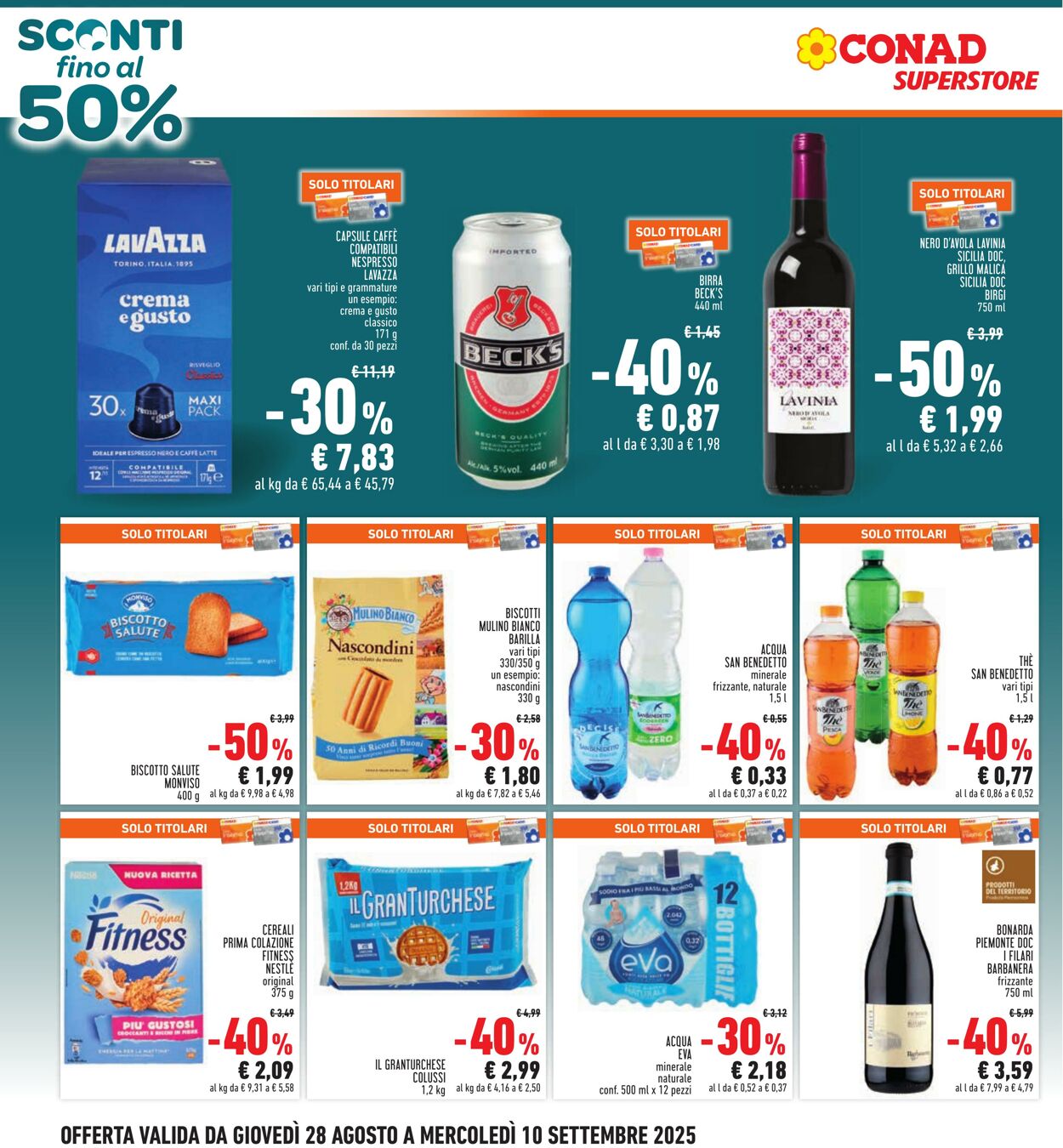 Volantino Conad 22.08.2025 - 22.08.2025