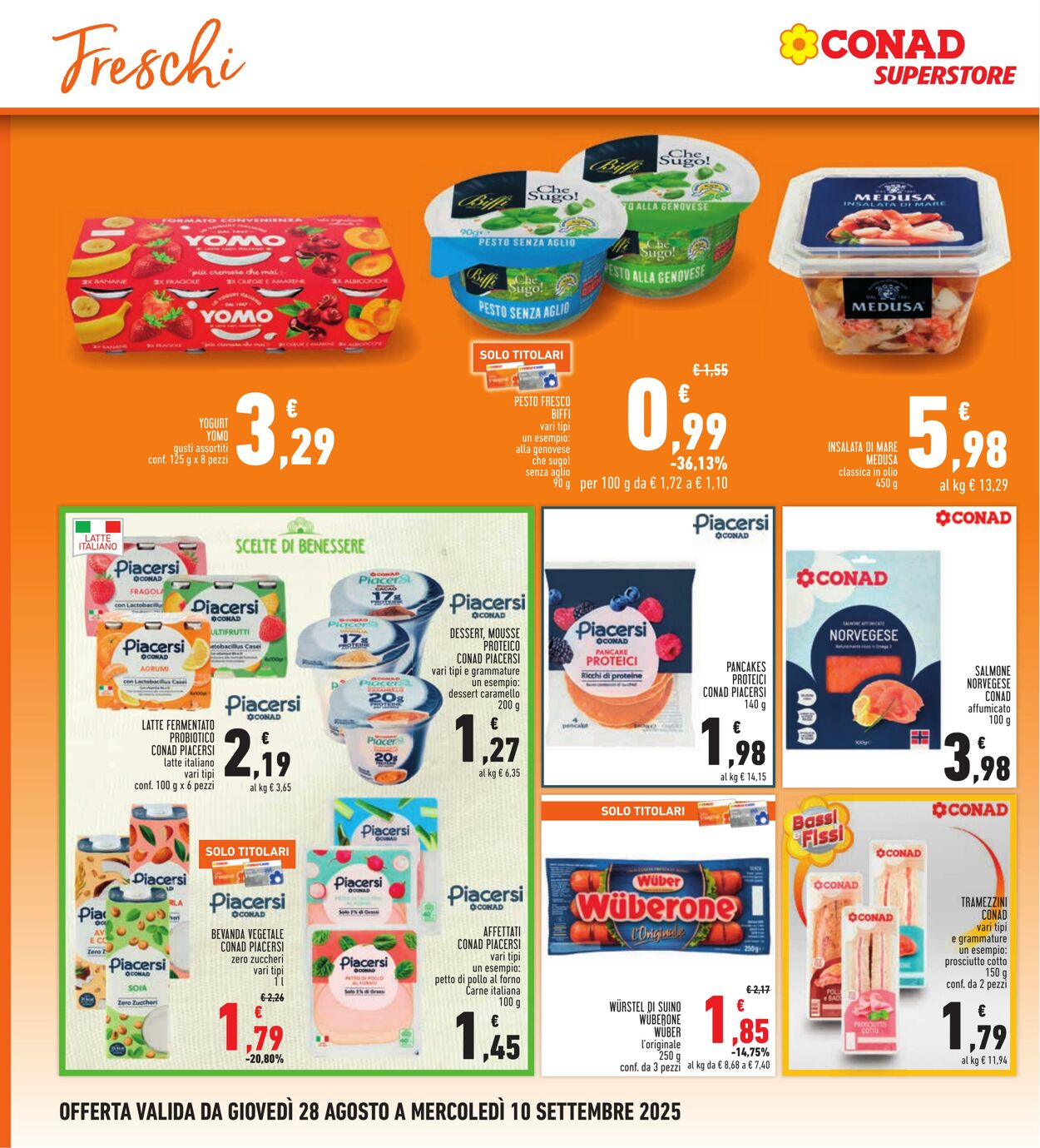 Volantino Conad 22.08.2025 - 22.08.2025