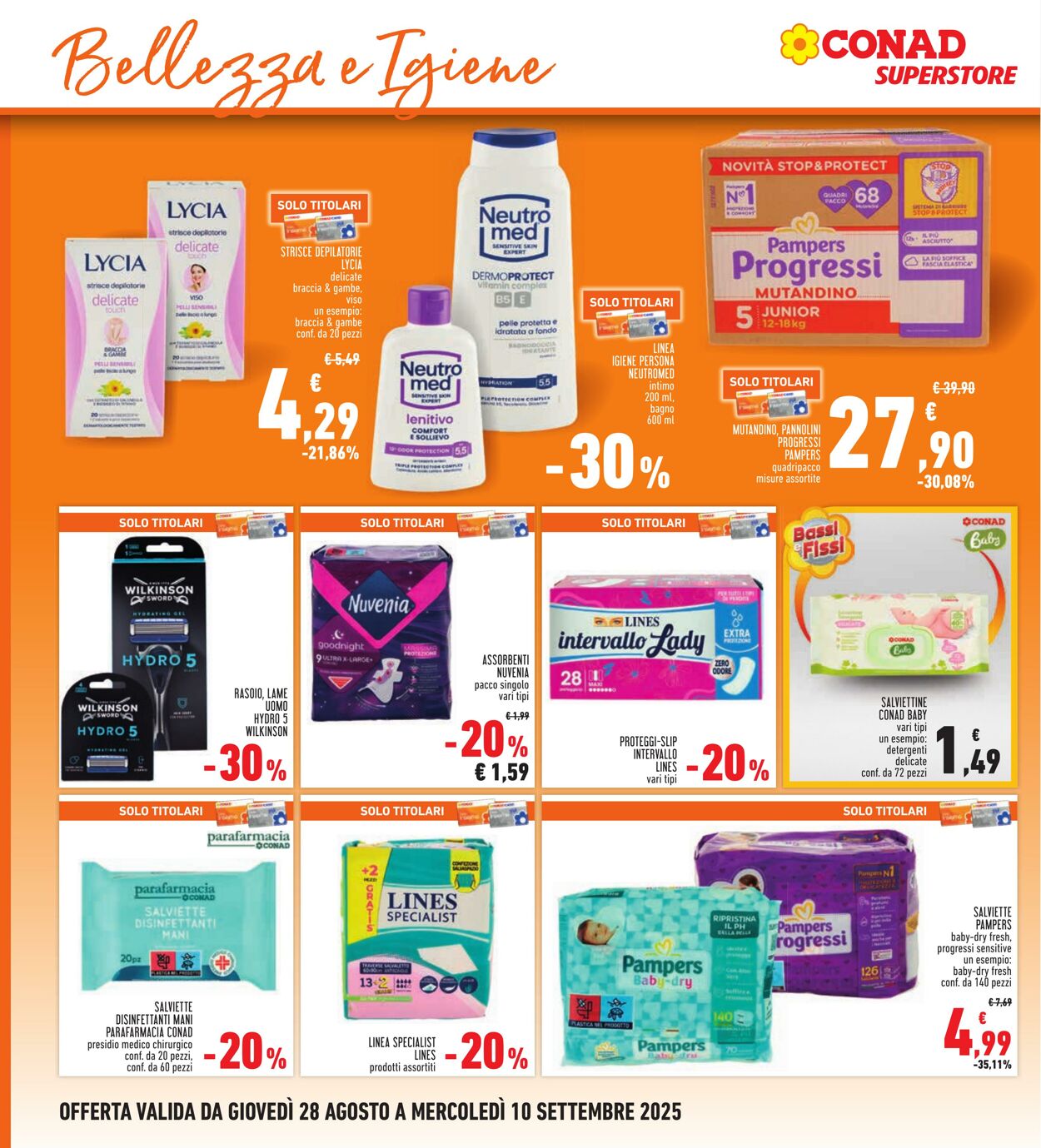 Volantino Conad 22.08.2025 - 22.08.2025