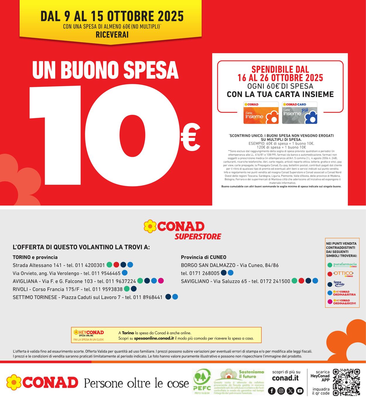 Volantino Conad 05.10.2025 - 05.10.2025