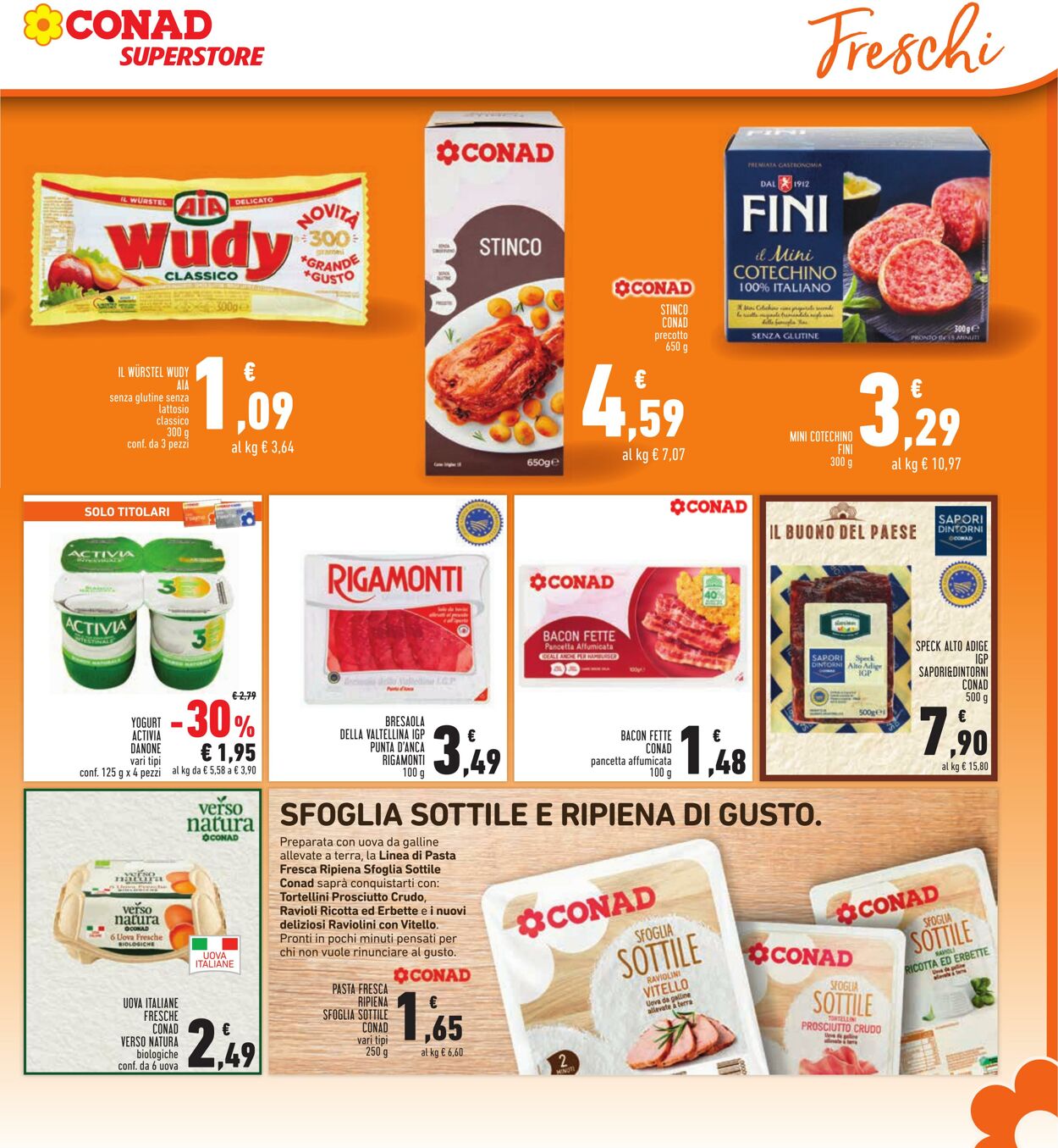 Volantino Conad 31.10.2024 - 09.11.2024