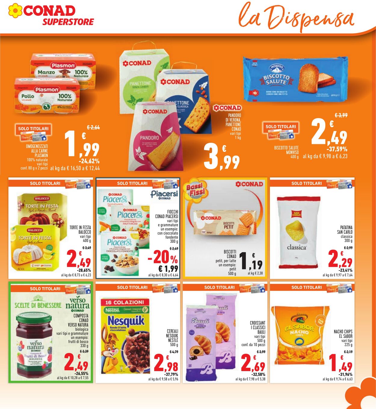 Volantino Conad 31.10.2024 - 09.11.2024