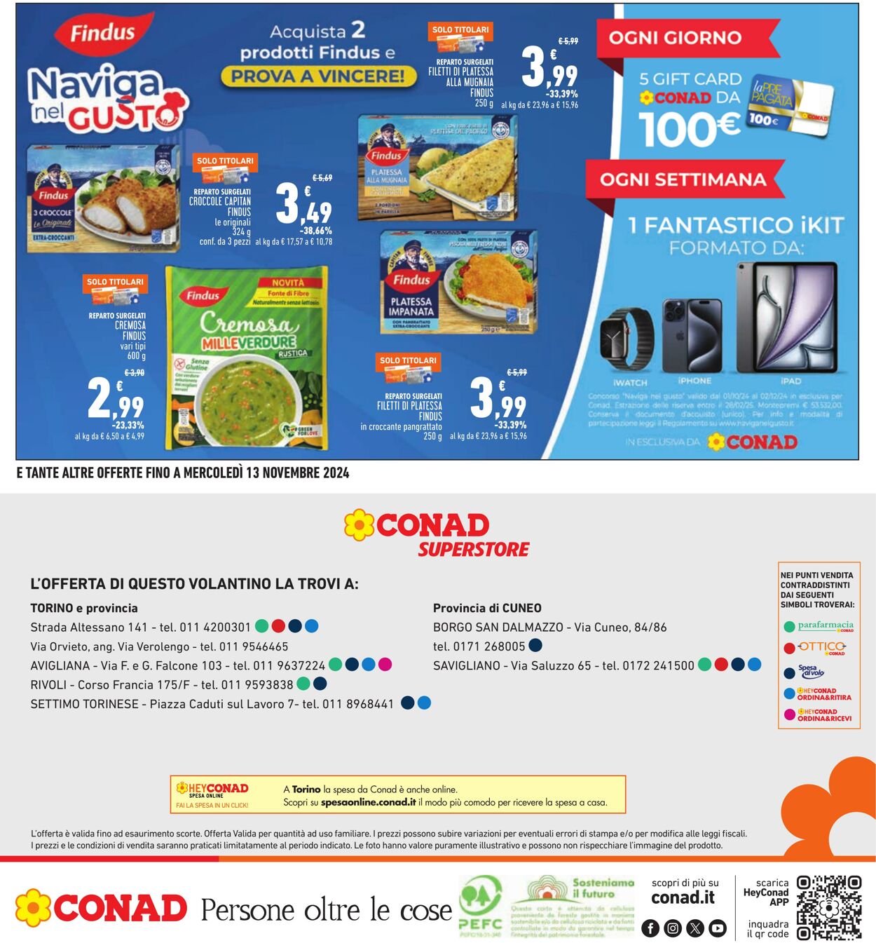 Volantino Conad 31.10.2024 - 09.11.2024