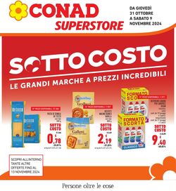 Volantino Conad 31.10.2024 - 09.11.2024