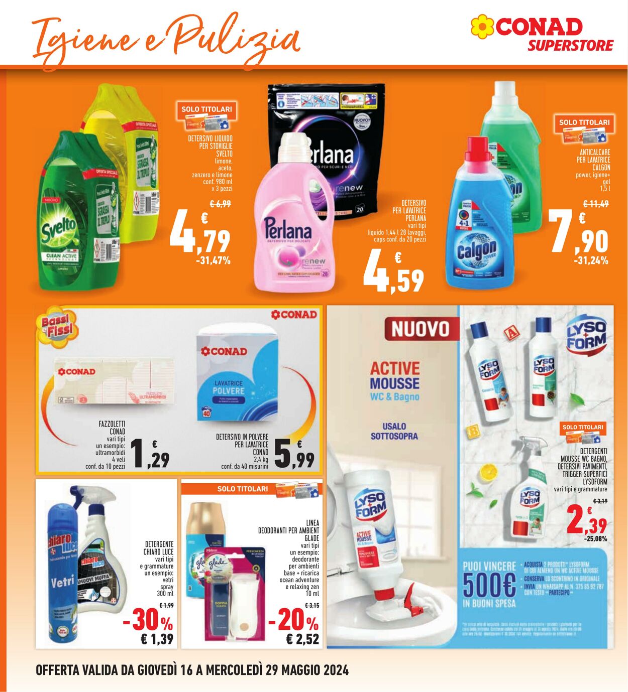 Volantino Conad 16.05.2024 - 29.05.2024