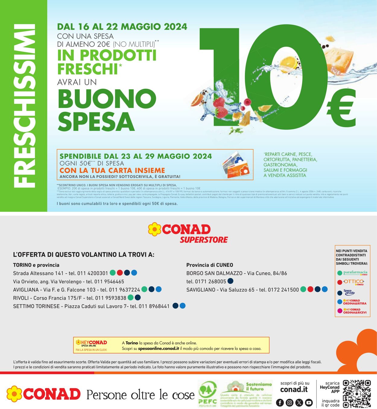 Volantino Conad 16.05.2024 - 29.05.2024