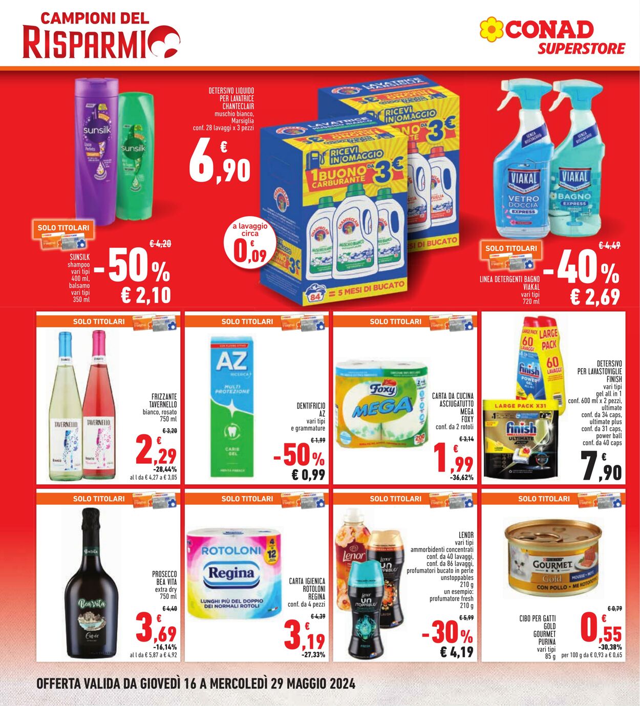 Volantino Conad 16.05.2024 - 29.05.2024