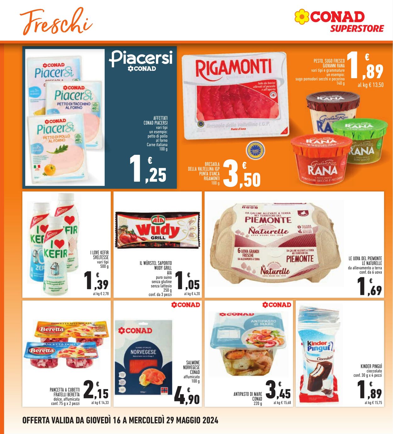 Volantino Conad 16.05.2024 - 29.05.2024