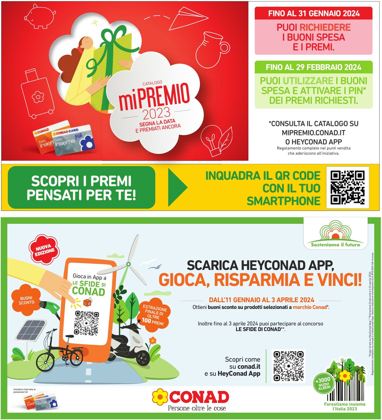 Volantino Conad 11.01.2024 - 24.01.2024