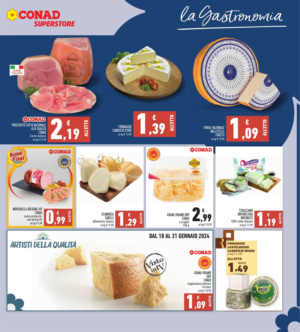 Volantino Conad 11.01.2024 - 24.01.2024