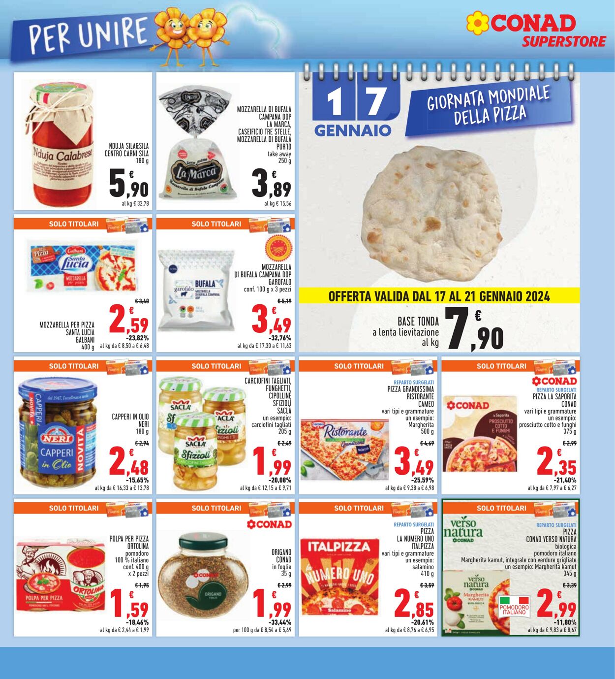 Volantino Conad 11.01.2024 - 24.01.2024