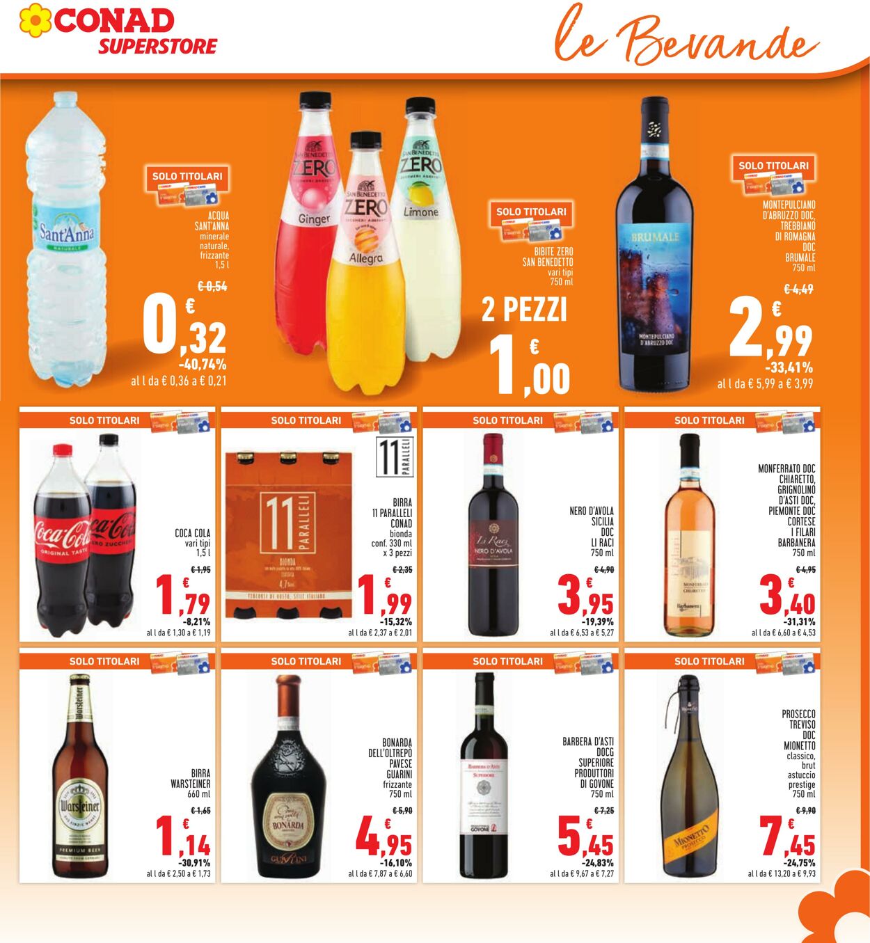 Volantino Conad 11.01.2024 - 24.01.2024