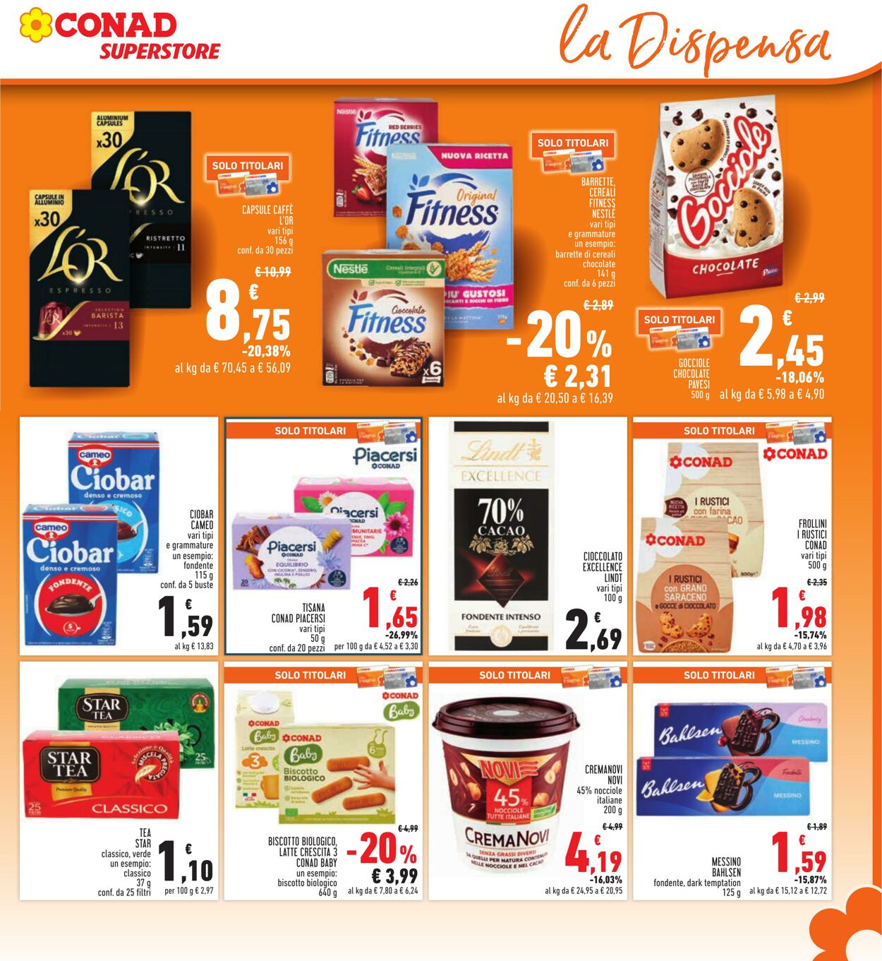 Volantino Conad 23.10.2025 - 23.10.2025