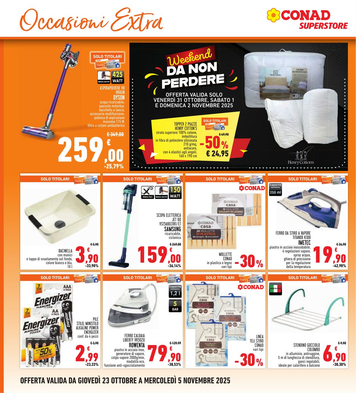 Volantino Conad 23.10.2025 - 23.10.2025