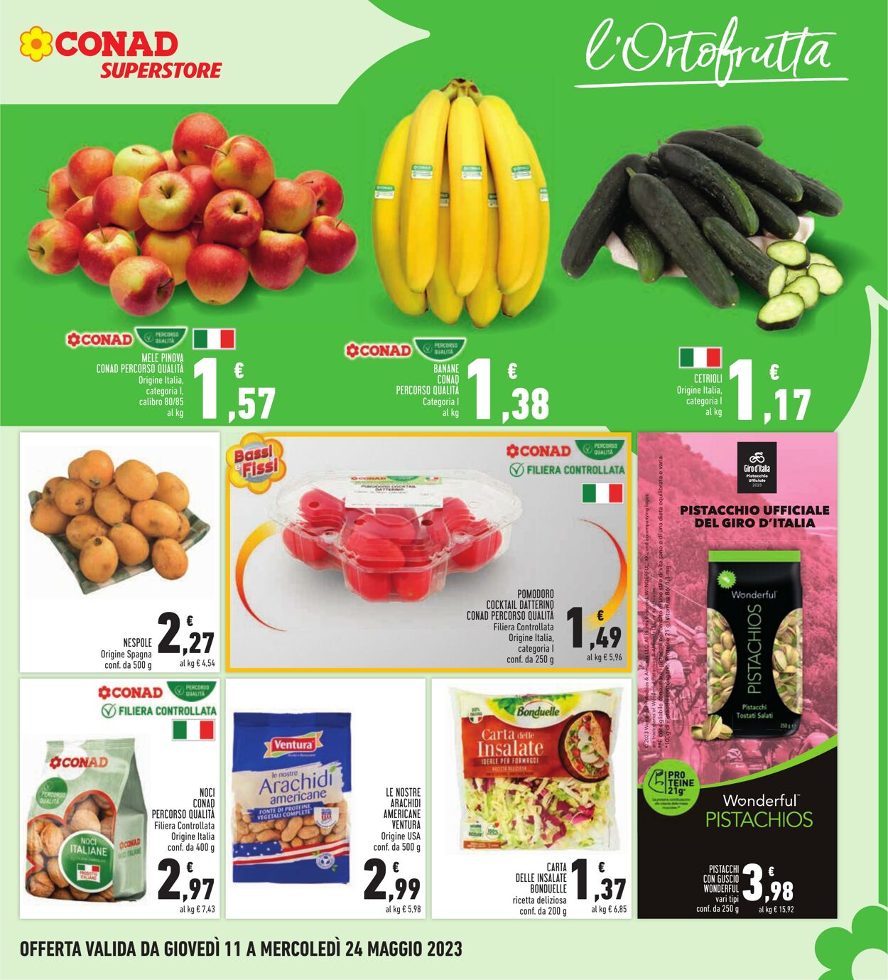 Volantino Conad 11.05.2023 - 24.05.2023