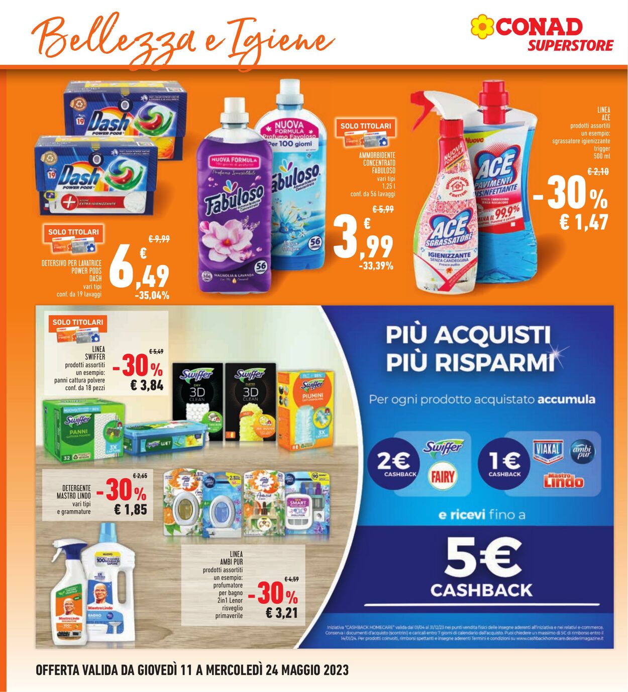 Volantino Conad 11.05.2023 - 24.05.2023