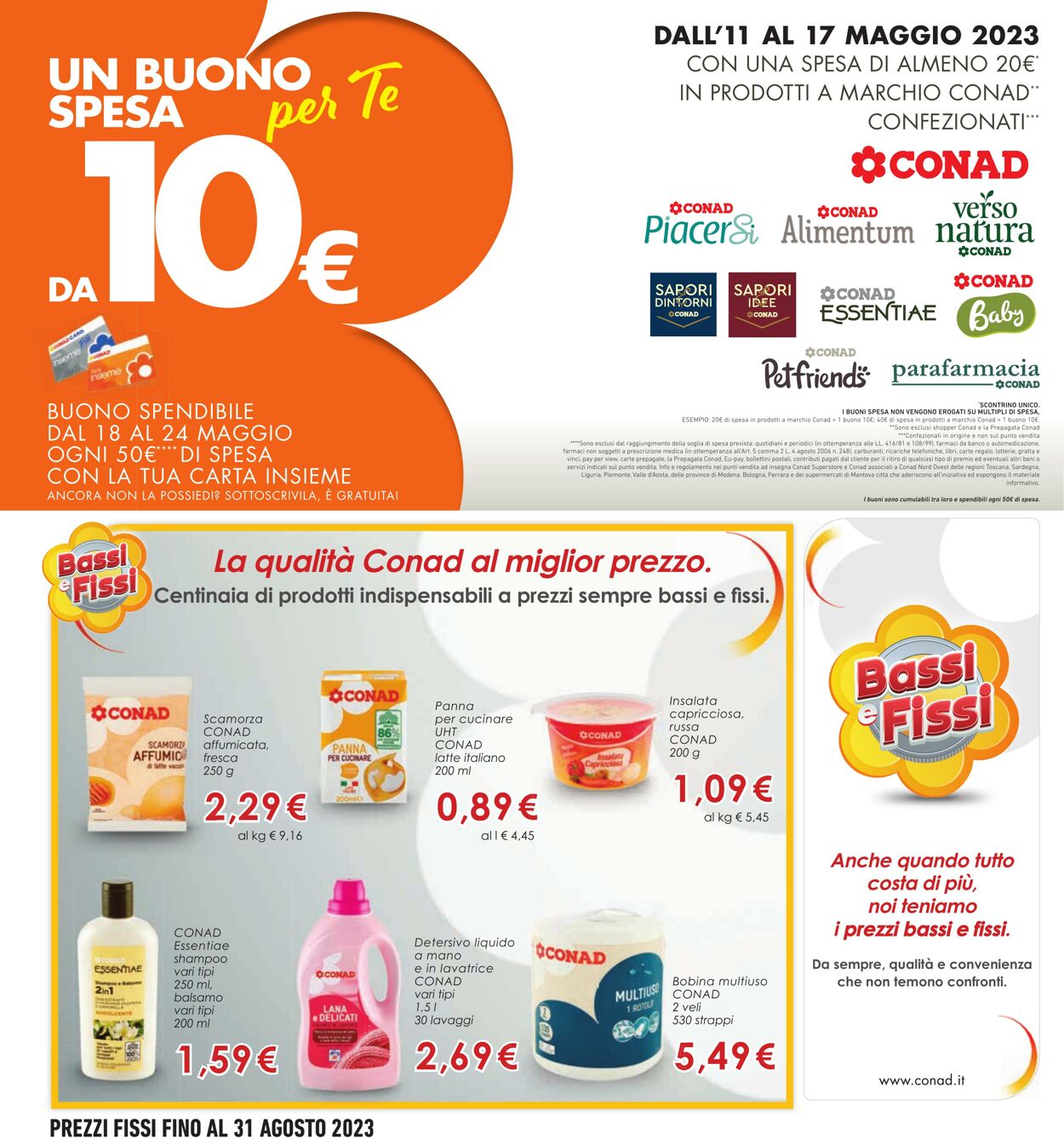 Volantino Conad 11.05.2023 - 24.05.2023