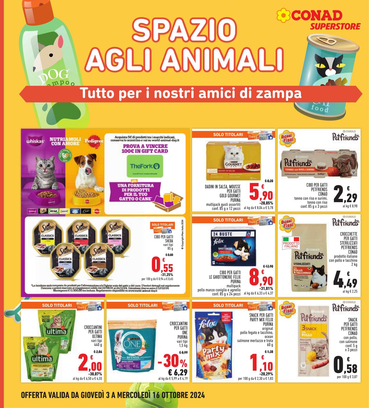 Volantino Conad 03.10.2024 - 16.10.2024