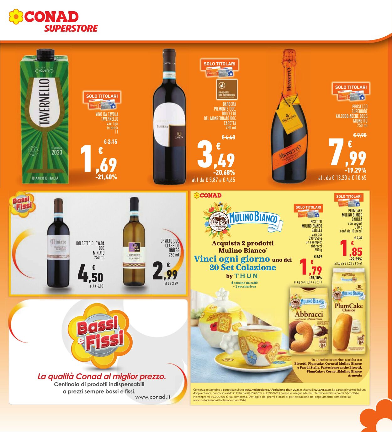 Volantino Conad 03.10.2024 - 16.10.2024