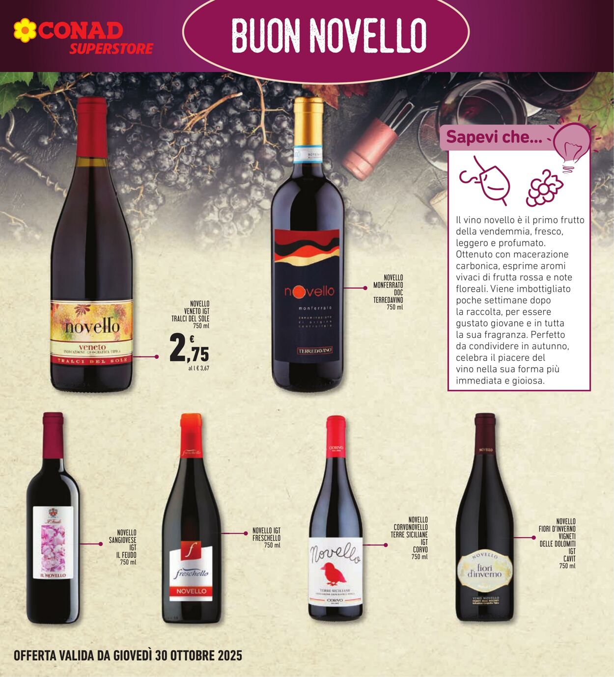 Volantino Conad 15.10.2025 - 15.10.2025