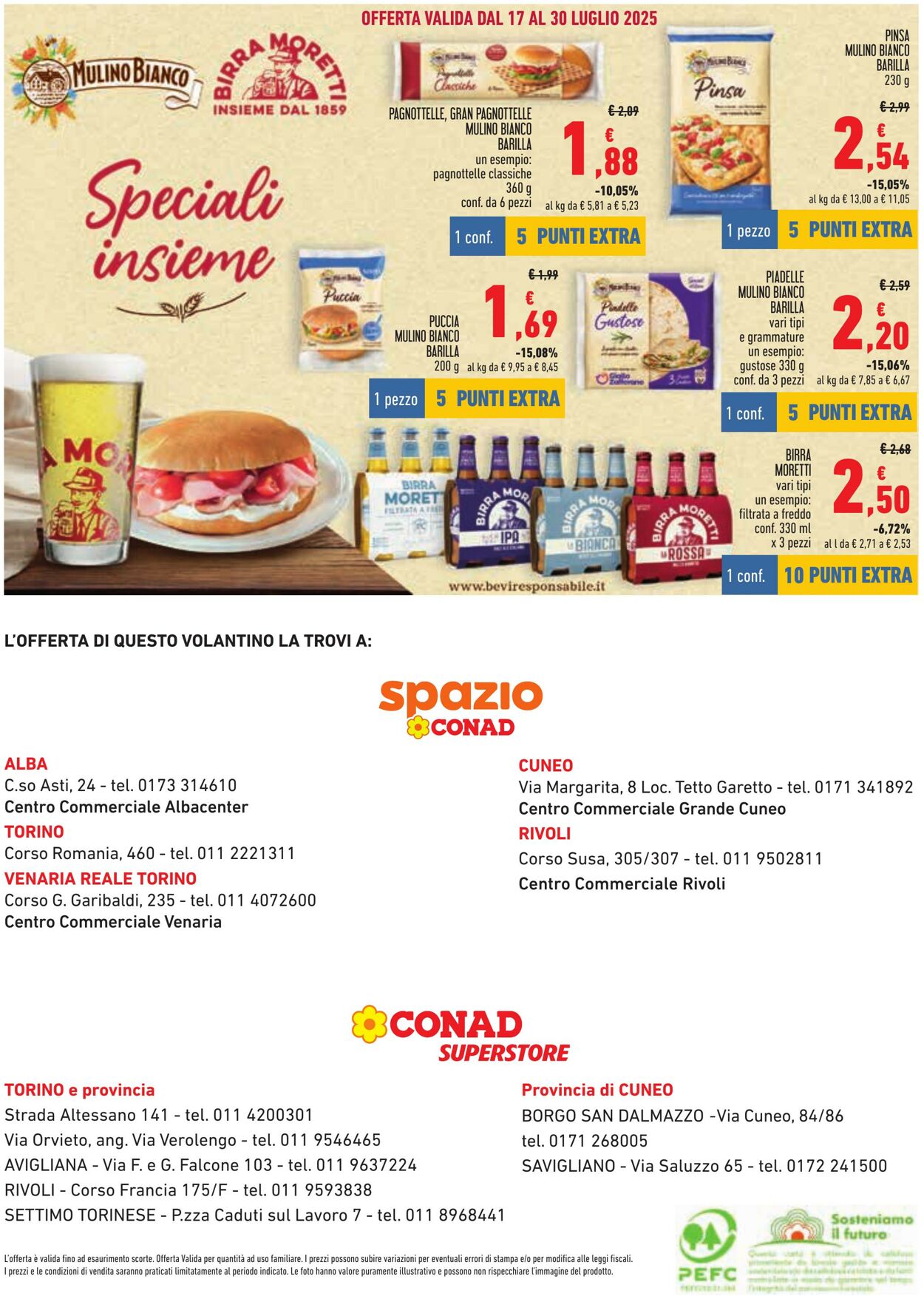 Volantino Conad 07.08.2025 - 07.08.2025