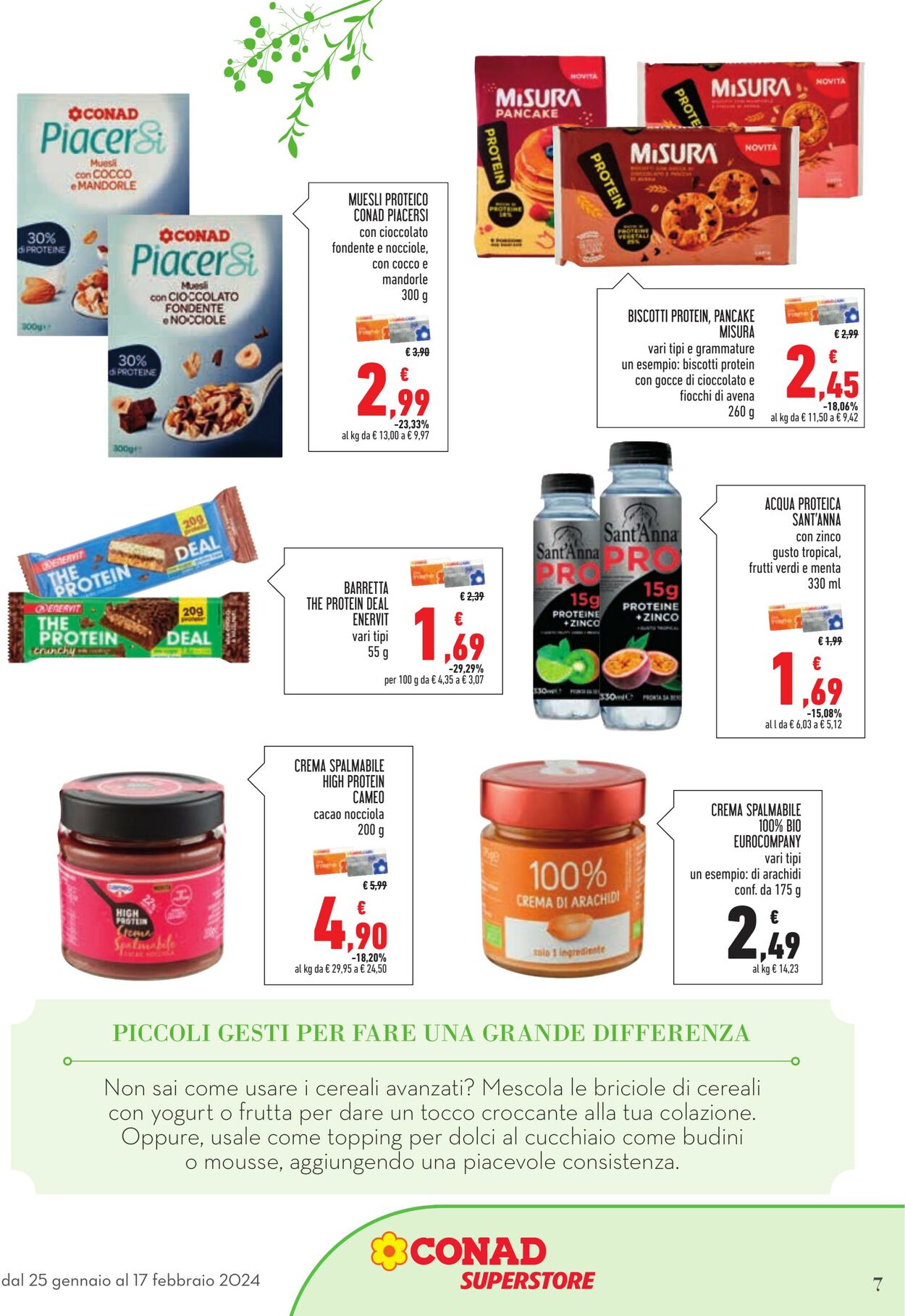 Volantino Conad 25.01.2024 - 17.02.2024