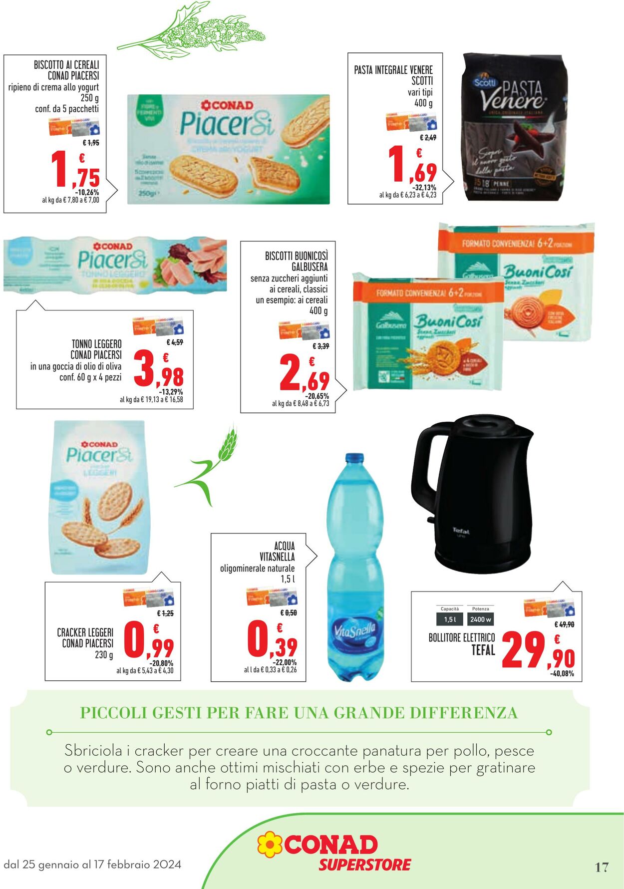 Volantino Conad 25.01.2024 - 17.02.2024