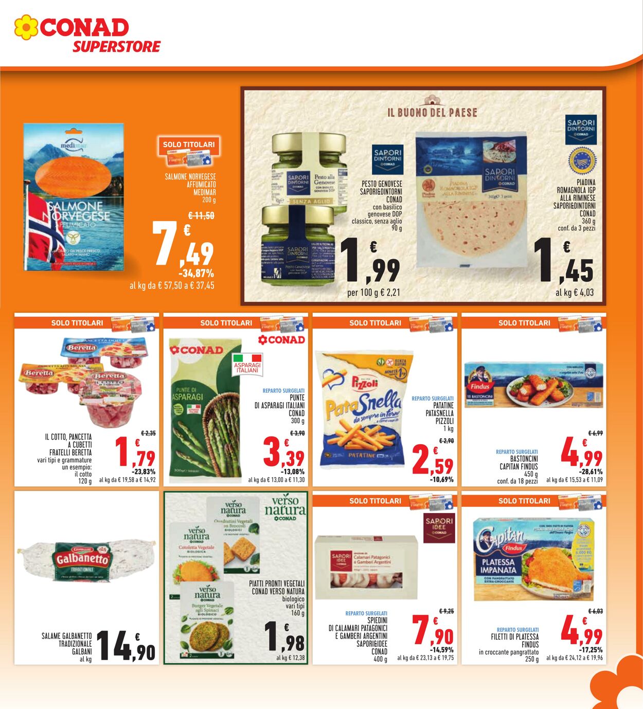 Volantino Conad 03.07.2023 - 16.08.2023