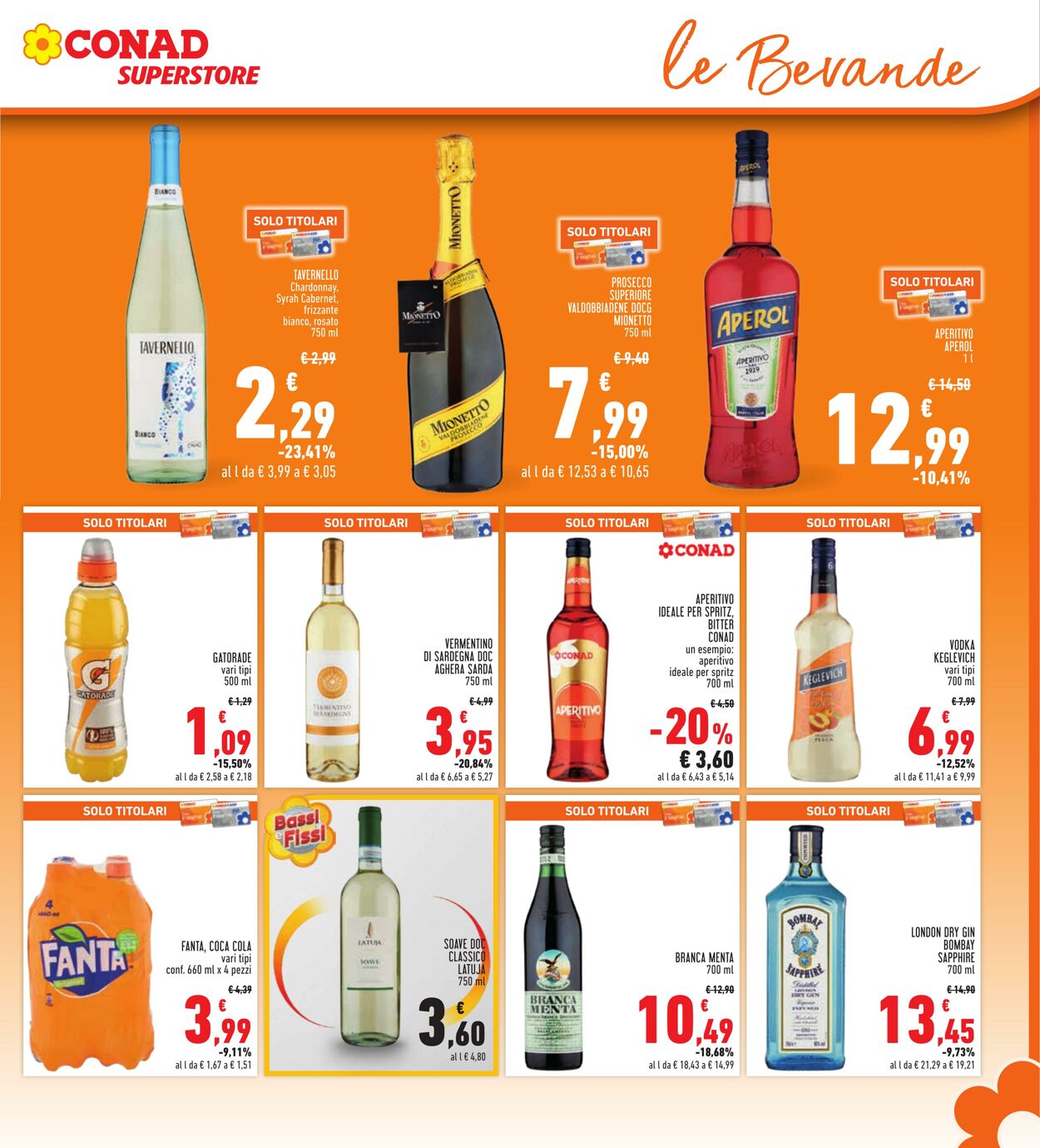 Volantino Conad 03.07.2023 - 16.08.2023