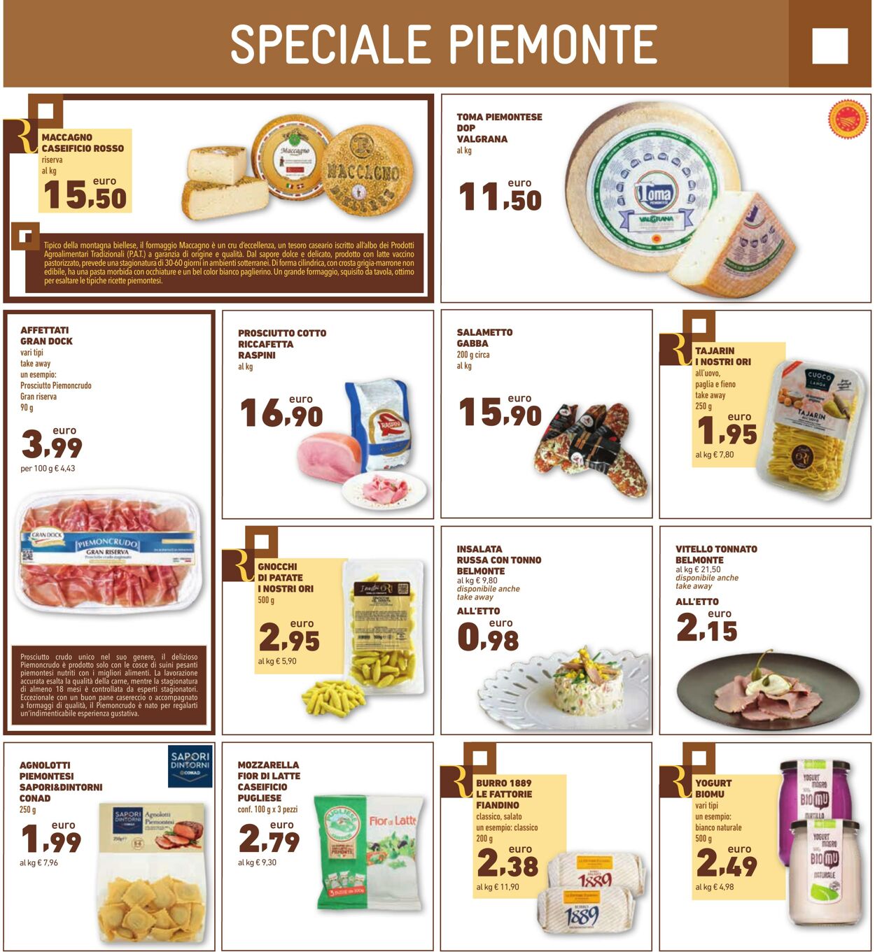 Volantino Conad 03.07.2023 - 16.08.2023