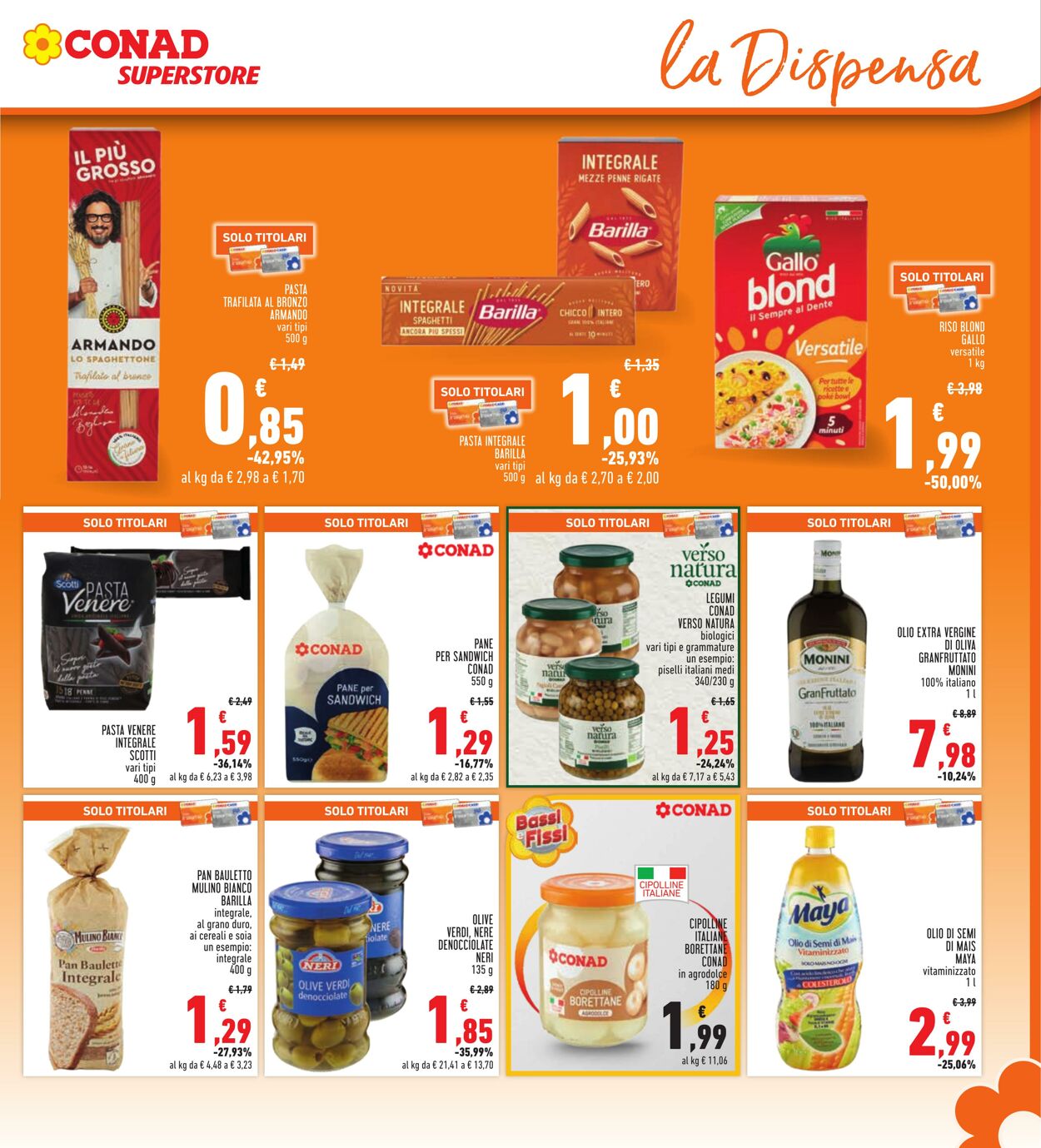 Volantino Conad 03.07.2023 - 16.08.2023