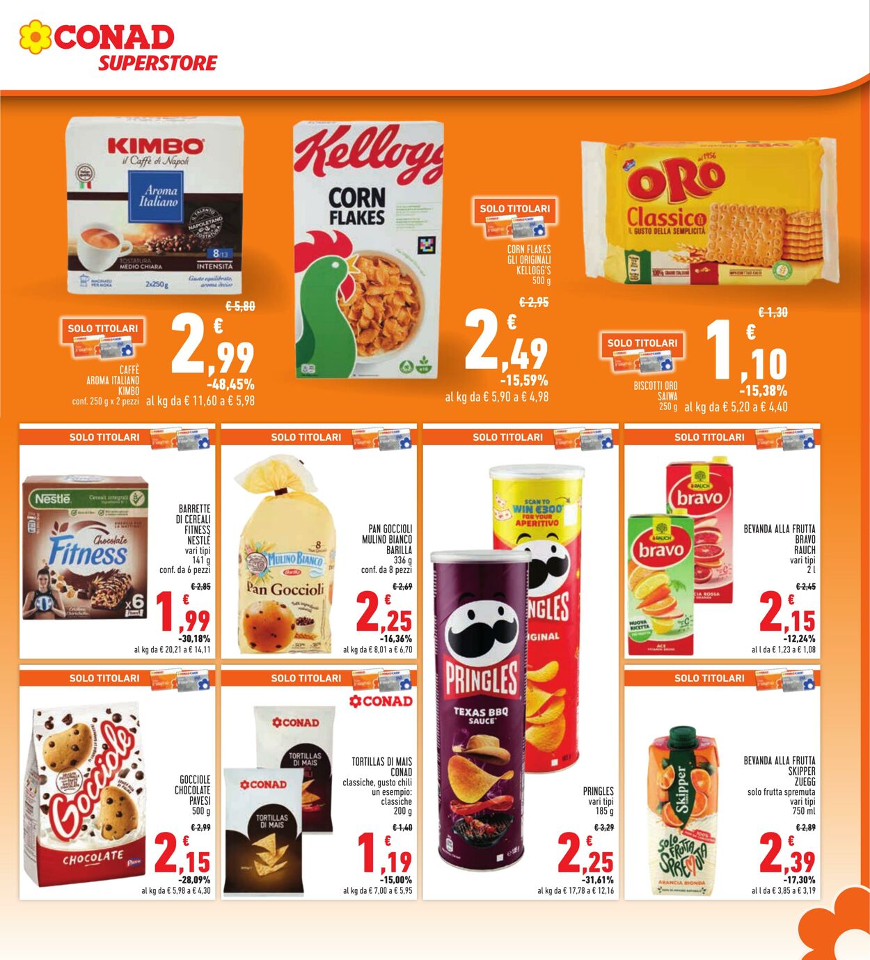 Volantino Conad 03.07.2023 - 16.08.2023