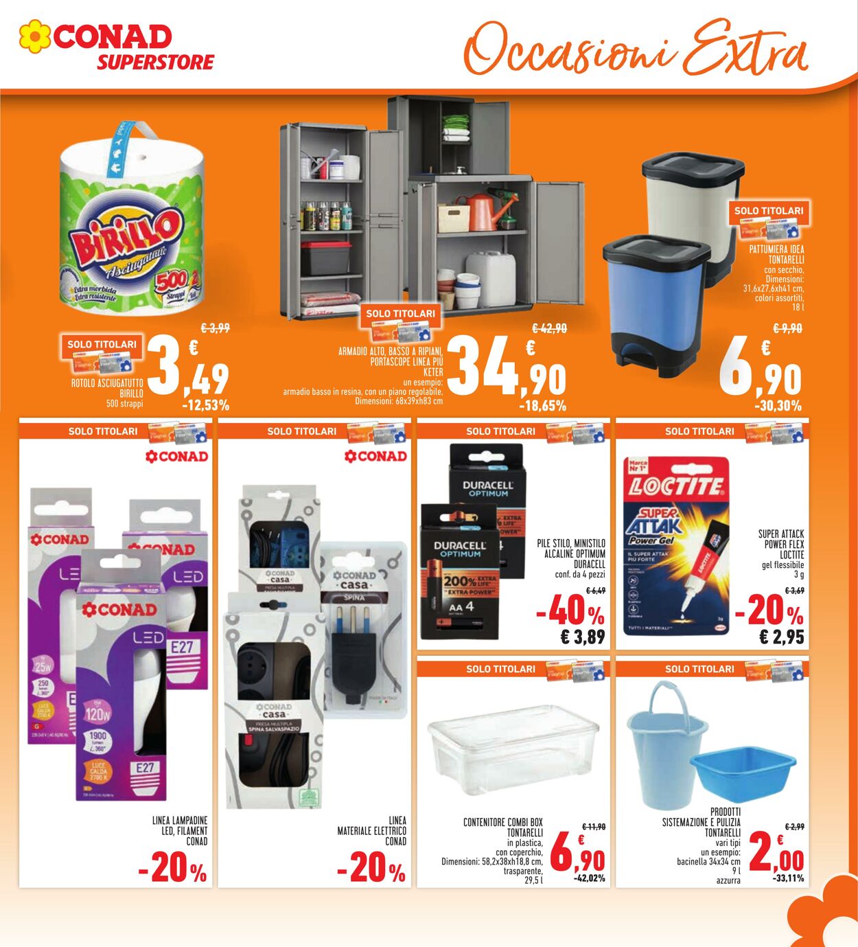 Volantino Conad 03.07.2023 - 16.08.2023