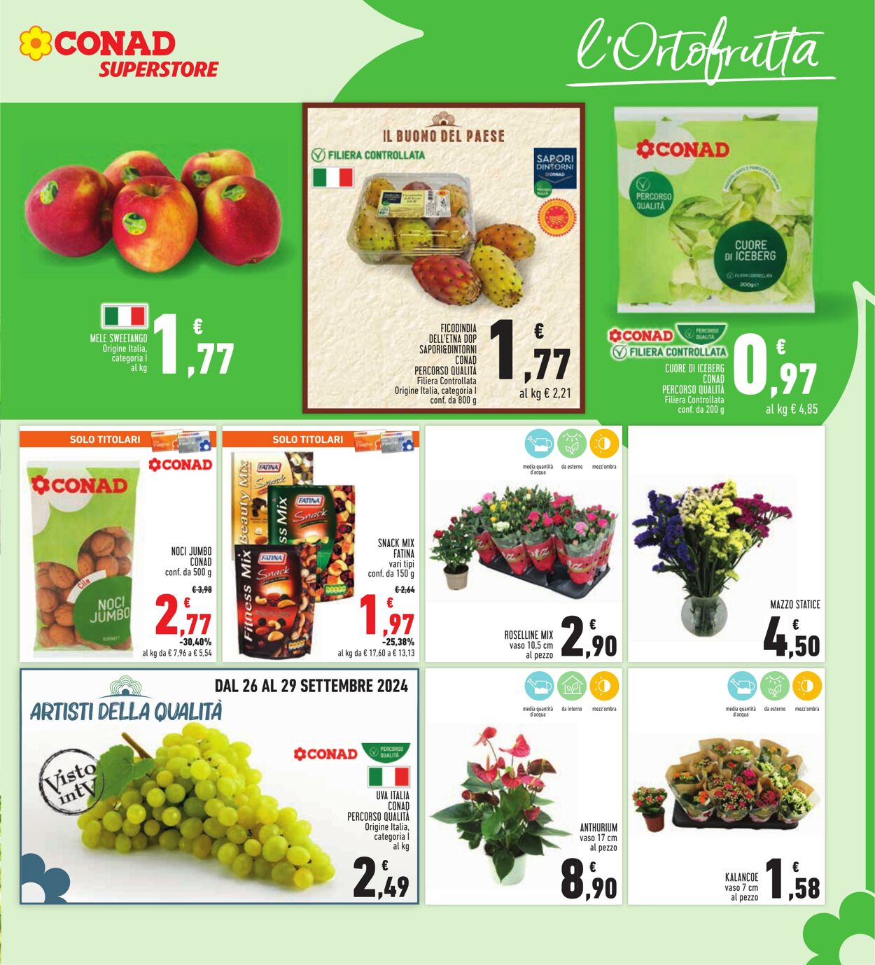 Volantino Conad 19.09.2024 - 02.10.2024