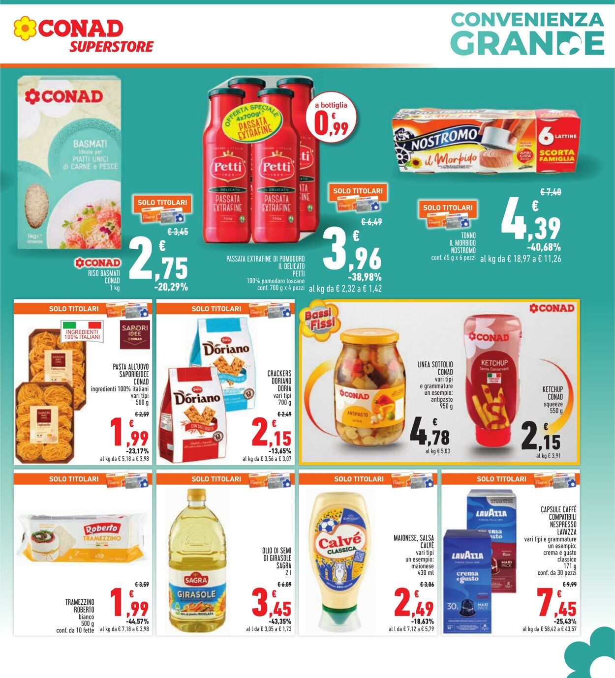 Volantino Conad 19.09.2024 - 02.10.2024