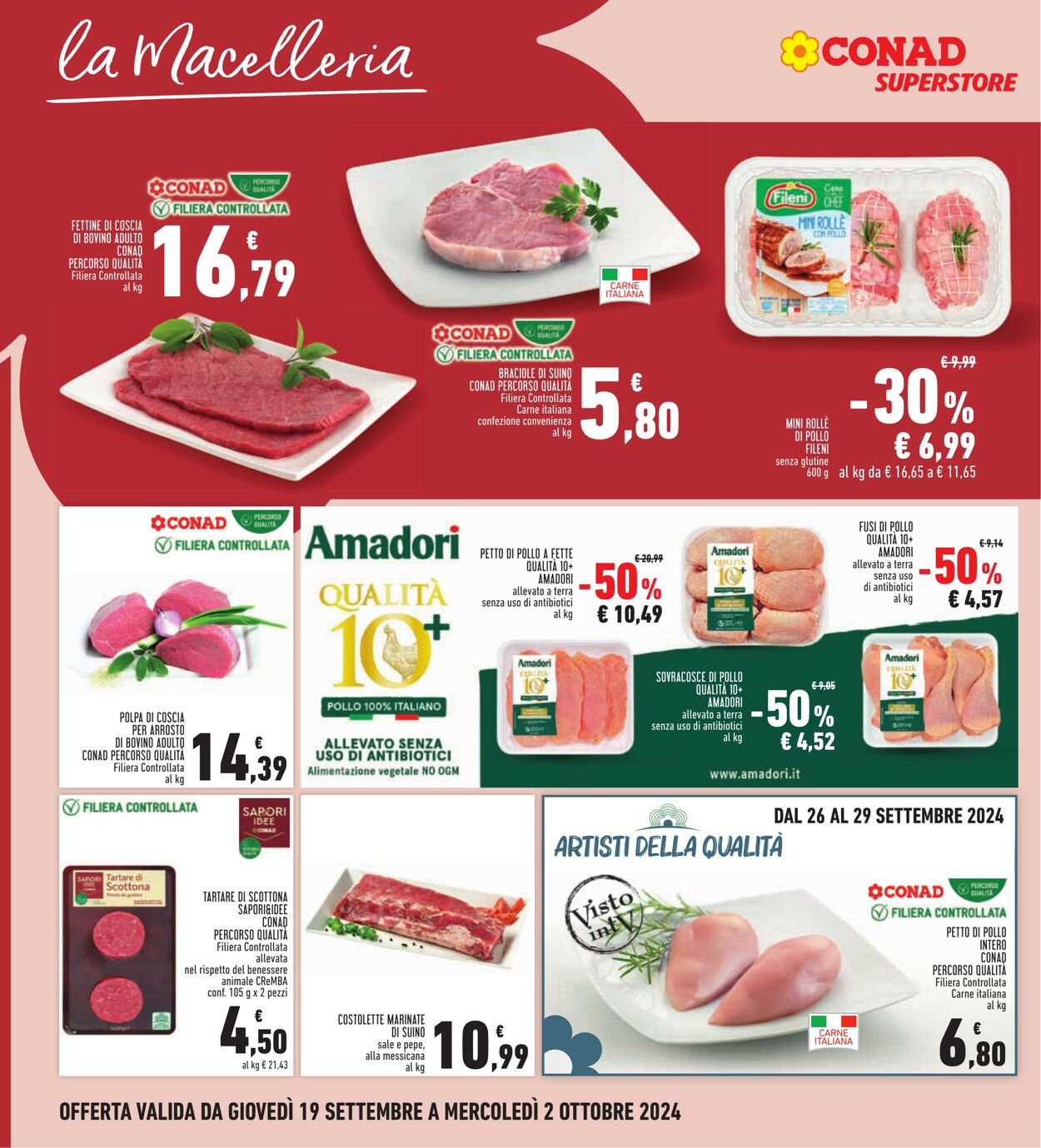 Volantino Conad 19.09.2024 - 02.10.2024